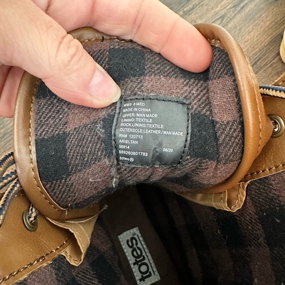 Totes Women’s Ariel Tan Classic Rubber Duck Boots (Size 8) - Picture 7 of 7